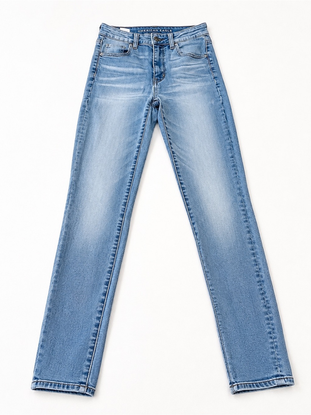 American Eagle Outfitters Skinny Jeans in Light Blue Wash